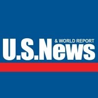 A u. S. News logo with the word " us news ".